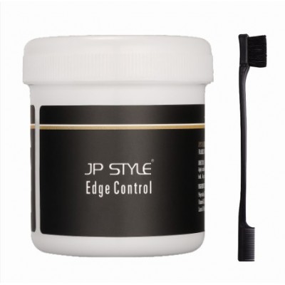 24 Hour Black Edge Control and Edge Control Brush for Braids with Private Label